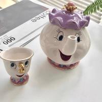 ราคา พร้อมส่งPP ชุดถ้วยน้ำชา Mrs Potts and Chip จากเรื่อง Beauty and The Beast กาน้ำชา ถ้วยชา เซรามิก 61004 61006 (19948859407)