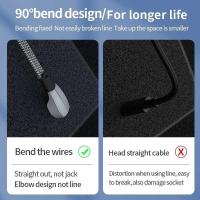 ราคา ❤ Yqcx001 Sell Well - / PD 60W Fast Charging Cable To Type 90 Degree USB C Quick Charger For Tesl (28301761073)