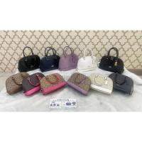 ราคา COACH แท้ %COACH MINI SIERRA SATCHEL กระเป๋าสะพายทรงโดม ขนาดมินิ 55450/57555/27591/31156/58295/27583/27591 (13707487567)