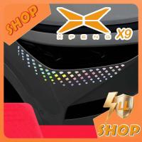 ราคา [READY]XPENG X9 Laser Decorative Stickers Body Kit XPENG X9 EV Car Decoration Accessories QNLD (42174900832)