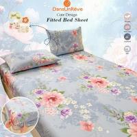 ราคา ผ้าปูที่นอน tulip ผ้าปู ดอกไม้ sheet 6ฟุต/5ฟุต/3.5ฟุต bedsheet 10นิ้ว ผ้าปูรัดมุม (26779976785)