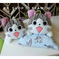 ราคา หมอนผ้าห่มแมวจี้ (566776974)