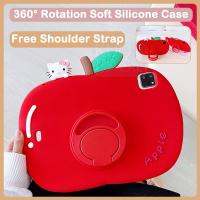 ราคา สําหรับ Samsung Tab A9 A11 8.7 X110 X135 A9 + A9 Plus A11 + A11 Plus 2025 X210 X310 ซิลิโคน 360° เคสขาตั้งแบบพับได้แบบหมุนได้ (51651827352)