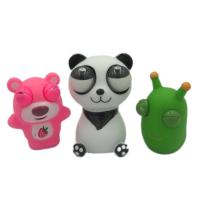 ราคา ของเล่นบีบสกุชชี่ รูปแพนด้าน่ารัก หนอนสีเขียว หมีสีชมพู ตุ๊กตาบีบตาถลน บรรเทาความเครียด สำหรับเด็กและผู้ใหญ่ (17996481711)