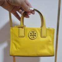 ราคา Tory Burch Mini Tote Bag รุ่น Ella Nylon สีเหลืองมือ2พร้อมส่ง (41457540752)