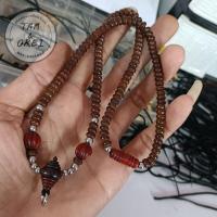 ราคา สร้อยคอกะลา ขั้น ไม้มงคล เม็ดสแตนเลส เลือกความยาวได้ (40666549391)