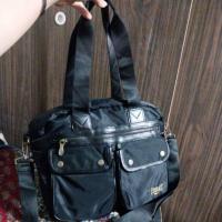 ราคา Everlast si กระเป๋าสะพายเดินทางร่มแบรนด์ญี่ปุ่น ขนาด 35x28x14 ใหม่เอี่ยม คุณภาพดี (41968538103)