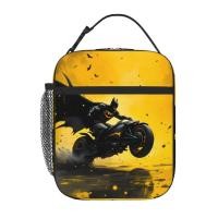 ราคา แบทแมน กล่องอาหารกลางวันแบบพกพาขนาดใหญ่กระเป๋าใส่อาหารกลางวันหุ้มฉนวนนํากลับมาใช้ใหม่ได้สายสะพายไหล่ถอดออกได้ (57400779247)