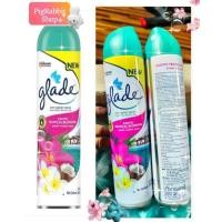 ราคา 1 ขวด Glade เกลด สเปรย์น้ำหอมปรับอากาศ 320ml เอ็กโซติก ทรอปิคอล ฟลอรัล Exotic Tropical Flora air freshener spray (24383268608)