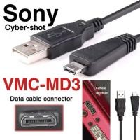 ราคา สายเคเบิลกล้อง USB Sony VMC-MD3 สําหรับกล้อง DSC-T99 T110 T110 B T110 R T110 P T110 V T110 D DSC-HX100 HX100V HX100 (44313572009)