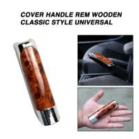ราคา ฝาครอบเบรคมือรถยนต์ไม้พร้อมลายไม้ TOP UNIVERSAL เคสเบรคมือ (18460579771)