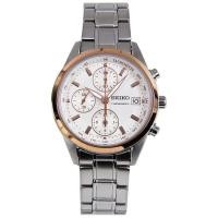 ราคา ลดเพิ่ม 330 ใส่โค้ด INCZ8H3 ﻿Seiko นาฬิกาผู้หญิง Sport ChronographChronograph SNDV56P1 - Gold/Silver (3241521792)
