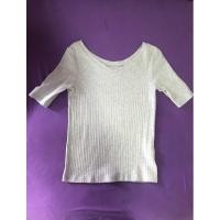 ราคา เสื้อยืด uniqlo size: S ผ้าร่อง ผ้าฝ้าย สภาพใหม่ (3545791271)