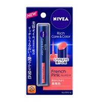 ราคา Nivea Rich Care & Color Lip SPF20 PA++ สี French Pink (2713919526)