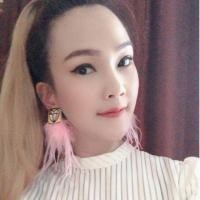 ราคา ต่างหูรูปหัวใจเหลี่ยมเพชรขนนก ฟรุ้งฟริ้ง (7025705350)