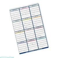ราคา Allilivefoua 2026 Full Year Calendar Wall Planner 2026 Yearly Planner Erasable Wall Planner (53650972003)