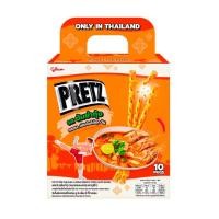 ราคา กูลิโกะป๊อกกี้ที่ระลึกรสช็อกโกบานาน่า มะม่วง 250g. เพรทซ์รสลาบ ต้มยำกุ้ง Glico Pocky choco banana/mango/larb/tom yum (28573311059)