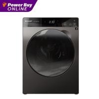 ราคา [จัดส่งพร้อมติดตั้ง] SHARP เครื่องซักผ้า/อบผ้า ฝาหน้า (10.5/7 kg) รุ่น ES-DK1054PT-S (18147342122)