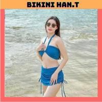 ราคา Bikin SWIMWEAR, TWO PIECE DRESS AND TIE IN MANY LUXURY STYLES, HAN.T BKN27 (25529594352)