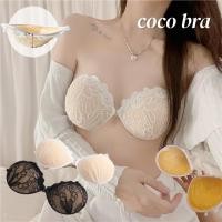 ราคา COCO.BRAบราดูม ‼️ ลูกไม้ หนา 3cm + แถมสาย 2 เส้น ฟองน้ำเรียบ ดูมแบบใส่สายก็ได้ไม่ใส่ก็ได้ (52351209021)