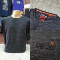 ราคา เสื้อยืดมือสองแบรนด์ Superdry คอกลม สีเทาดำ (26108133751)