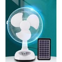 ราคา พัดลมโซล่าเซลล์ 16นิ้ว พัดลมโซล่า solar fan พัดลมโซล่าเซล พร้อมแผงโซล่าเซลส์ หลอดไฟ LED 2 หลอด มีแบตในตัว พัดลมตั้งพื้น (18714249491)
