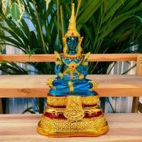 ราคา พระแก้วมณีโชติ สีฟ้า หน้าตัก5นิ้ว บูชาแล้วเปรียบเสมือนแก้วมณีรัตนะที่สามารถขอพรได้เหมือนแก้วสารพัดนึก (22638361797)