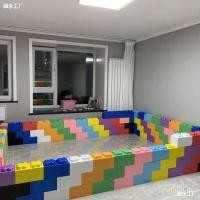 ราคา ประกอบอิฐรั้วผสมโฟมห้างสรรพสินค้าขนาดใหญ่อาคารบล็อกสวนสนุกปราสาทเด็กซอฟต์แวร์ในครัวเรือน (40965185490)