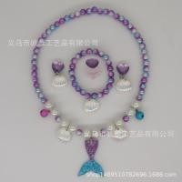 ราคา ส่งไวในไทย ชุดสร้อยสำหรับเด็ก เซตสร้อยคอไข่มุก สร้อยนางเงือก (29204837646)