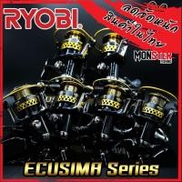 ราคา รอกสปินนิ่งเรียวบิ RYOBI ECUSIMA 1000Vi/2000Vi/3000Vi/4000Vi/6000Vi/8000Vi (BLACK) (13653600988)