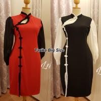 ราคา เดรสกี่เพ้าผ้ายืด BigSize ชุดกี่เพ้าผ้ายืดสาวอวบ ชุดกี่เพ้าผ้ายืดคนอ้วน กี่เพ้าสาวอวบ กี่เพ้าคนอ้วน ชุดกี่เพ้าสาวอวบ ยืด (8510796641)