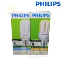 ราคา Philips หลอดตะเกียบประหยัดไฟ จีนี่(Genie) 8W ขั้วE27 (5216467040)