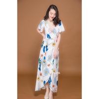 ราคา X618 C2 เดรสยาว ของใหม่ ป้าย Kira M อก34-35 เอ28 ยาว 50 (1236452880)