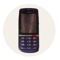 ราคา ขายซากโทรศัพท์ Nokia Asha 300 ไม่มีแบตเครื่องเปล่า (21093703122)