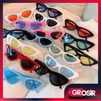 ราคา ขายส่ง - ฉ5322 แว่นกันแดด ไม่จํากัดเพศ / แว่นตาสไตล์แฟชั่นเกาหลี / แว่นตาแฟชั่นตาแมว / แว่นตานําเข้า / แว่นตารุ่นตาแมวย้อนยุค (40724568121)