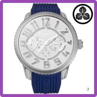 ราคา [TENDENCE] Unisex Watch TENDENCE FLASH TY562002-BU-AM Quartz 10 ATM Water Resistant Mineral Glass White Dial Nylon/Stainless Steel [Parallel Import] (27143660041)