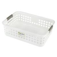 ราคา ตะกร้า ตะกร้าผ้าเหลี่ยมเตี้ย HH-1040 ขาว PLIM ตะกร้าเสื้อผ้า (10178161398)