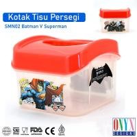 ราคา Tchome กล่องทิชชู่ทรงสี่เหลี่ยม Batman V Superman Onyx กล่องกระดาษทิชชูตัวละคร (40771665574)