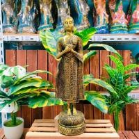 ราคา UNI(999)พระประจำวันศุกร์ ปางรำพึง ขนาด 9 นิ้ว สูง 22 นิ้ว สีทองโบราณ เนื้อเรซิ่น ผ่านเข้าพิธีพุทธาภิเษกแล้วบูชาเสริมอำนา (22146810079)