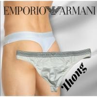 ราคา กางเกงในชาย Emporio Armani Thong สีขาว size M** (54200179246)