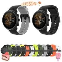 ราคา Mssug สายนาฬิกากีฬาสองสีสําหรับ Suunto 7 9 baro Spartan Sport Wrist HR (25831096255)