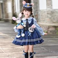 ราคา Crazy Animal City Fox Nick แขนยาว Lolita ชุดเจ้าหญิงเด็ก Judy กระต่ายตํารวจฤดูใบไม้ผลิฤดูใบไม้ร่วงชุดวันหยุดกิจกรรมเล่นเครื่องแต่งกาย (43813693903)
