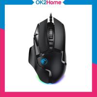ราคา Razeak RM-X27 Gadon Macro RGB Gaming Mouse เมาส์มาโคร 10 ปุ่ม (6740814437)