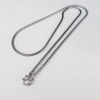 ราคา C08 ลายถัก ลายกระดูกงู สร้อยคอ สแตนเลส 3.5-4 มิล 26 นิ้ว สร้อยสแตนเลสแท้ สร้อยพระ stainless necklace (26117039660)