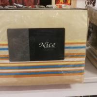 ราคา ผ้าปูที่นอน nice เกรดพรีเมี่ยม by lotus ขนาด 5 ฟุต คอตตอนซาติน ทอ 300 เส้น (2881690825)