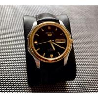 ราคา seiko 5 Automatic สายหนังดำ ของแท้มือสอง (18581746215)