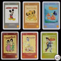 ราคา (ของสะสม) บัตรเติมเงินเก่า orange ชุด The legend of Disney (15400845322)