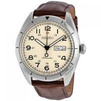 ราคา Seiko นาฬิกาข้อมือชาย Automatic Cream Dial 100M SRP713K1 (340014858)