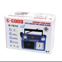 ราคา วิทยุ AM/FM G-GOOD AM/FM/MP3 G-781CBT มีbluetooth ,usb (20092448943)