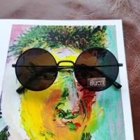 ราคา แว่นวินเทจ แว่นตากันแดด แว่นตา Handmade ชินตา รุ่น Khom Camera ทรงกลม กรอบสีดำ (เนื้อผิวพิเศษ) เลนส์กันแดดสีดำ คุณภาพดี (11377199617)